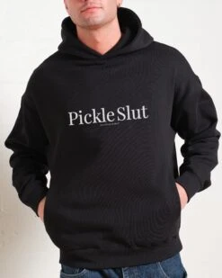 Pickle Slut Hoodie -Threadheads Clothing Black Men Hoodie Front 3da8e2e4 3053 4eca a9a2 bdf797e091e8