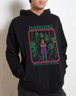 Hanging With All My Friends Hoodie -Threadheads Clothing Black Men Hoodie Front 6ea0d10e 21ca 48b8 8a02 2aa8ab86cf9d