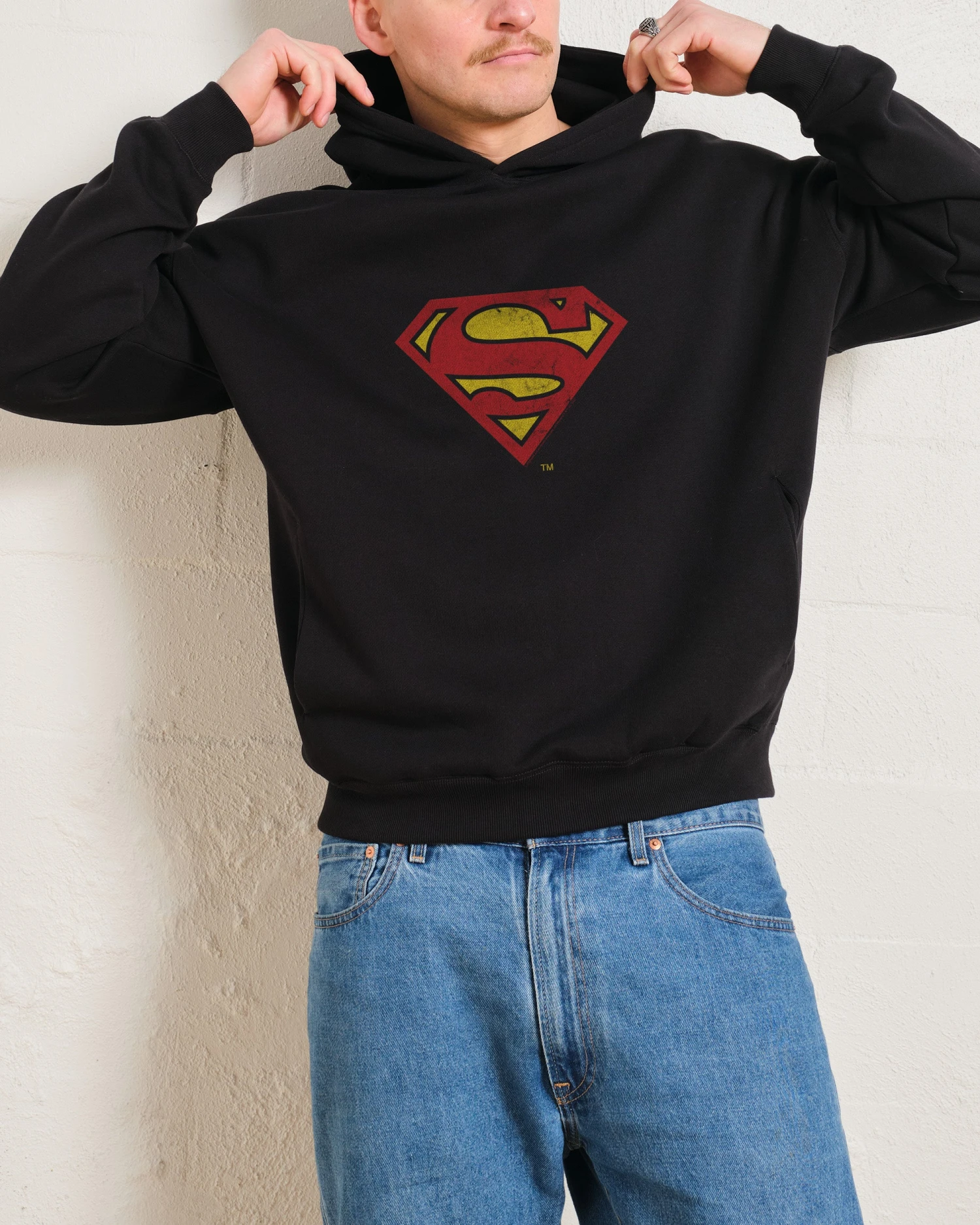 DC Superman Classic Logo Hoodie 4 DC Superman Classic Logo Hoodie - Image 2