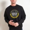 Vandelay Industries Logo Sweatshirt -Threadheads Clothing Black Men Jumper Front 0ad57bbb 9605 4bbd 8216 8bc199fa2a0f