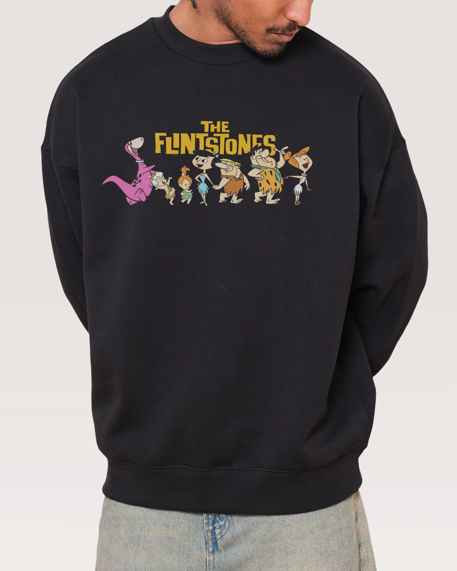 We're The Flintstones Sweatshirt 5 We're The Flintstones Sweatshirt - Image 3