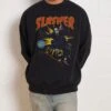 Slasher Sweatshirt -Threadheads Clothing Black Men Jumper Front 40611fa9 a019 427f bcd2 492e11339a5d