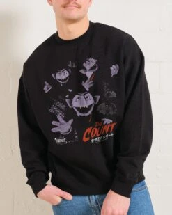 Sesame Street Japan Count Sweatshirt