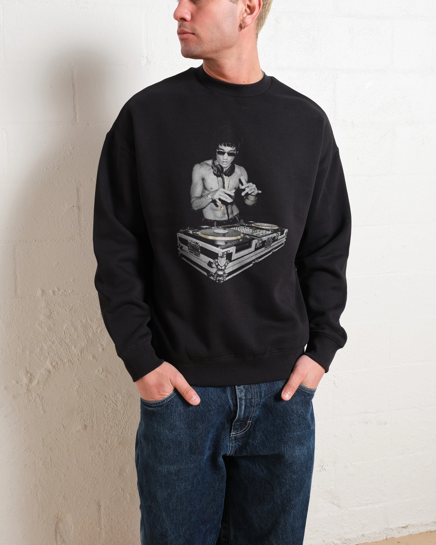 DJ Bruce Lee Sweatshirt 4 DJ Bruce Lee Sweatshirt - Image 2