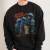 Sesame Street Cookie Kaiju Sweatshirt -Threadheads Clothing Black Men Jumper Front b907a410 7214 4ffb b4df d832e1e3a5b3