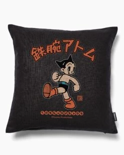 Astro Boy Tezuka Cushion -Threadheads Clothing Black Plain Ecom 5ef53818 d135 4ba4 88c0 167cce4695d4