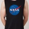 NASA Meatball Tank -Threadheads Clothing Black TanksFront cd1c21de a908 4f56 abe5 eab4f662e2f7