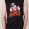 Santa Sleigher Tank -Threadheads Clothing Black Tanks Front 9fca15c4 7655 4591 b3c7 73ae7d1c37f0