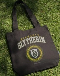 Harry Potter Slytherin College Tote Bag 7 Harry Potter Slytherin College Tote Bag -Threadheads Clothing Black ToteBags 331e9af5 7a88 4396 8d12 91c6c5a58e01