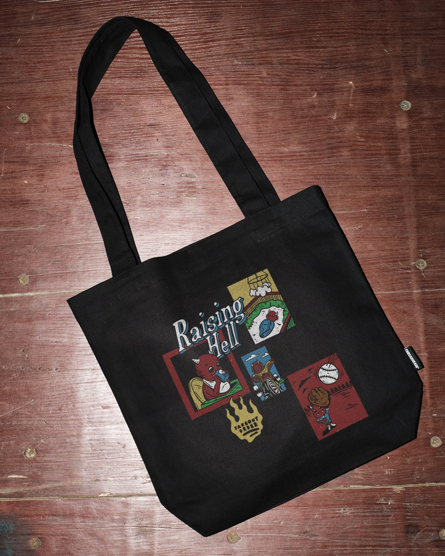 Raising Hell Tote Bag 3 Raising Hell Tote Bag