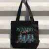 Probably Running Late Tote Bag -Threadheads Clothing Black ToteBags 3cd4b045 a772 4db4 8f7e dffbabccd019