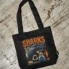 Quick Animal Facts - Sharks Tote Bag 1 Quick Animal Facts - Sharks Tote Bag -Threadheads Clothing Black ToteBags 878cd576 996c 4675 a717 7c3589888d22