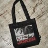 The Joker Grid Tote Bag -Threadheads Clothing Black Tote Bags 5a8ee392 861c 4b2e 8e5d 0345204b2f88