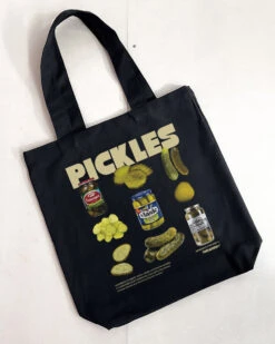The Pickles Tote Bag -Threadheads Clothing Black Tote Bags bf52d914 350e 46e3 b124 76a4a571ae1a