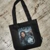 Game Of Thrones Vintage Jon Snow Tote Bag -Threadheads Clothing Black Tote Bags cec0a26f ec9c 43c6 9c20 8b5f27478d40