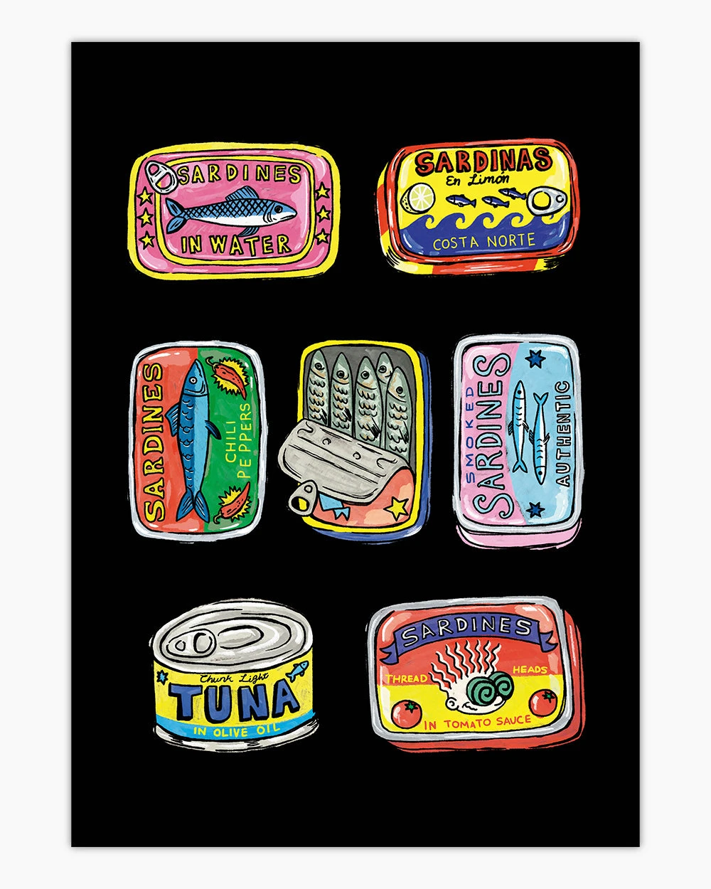 Canned Goods Art Print 8 Canned Goods Art Print - Image 6