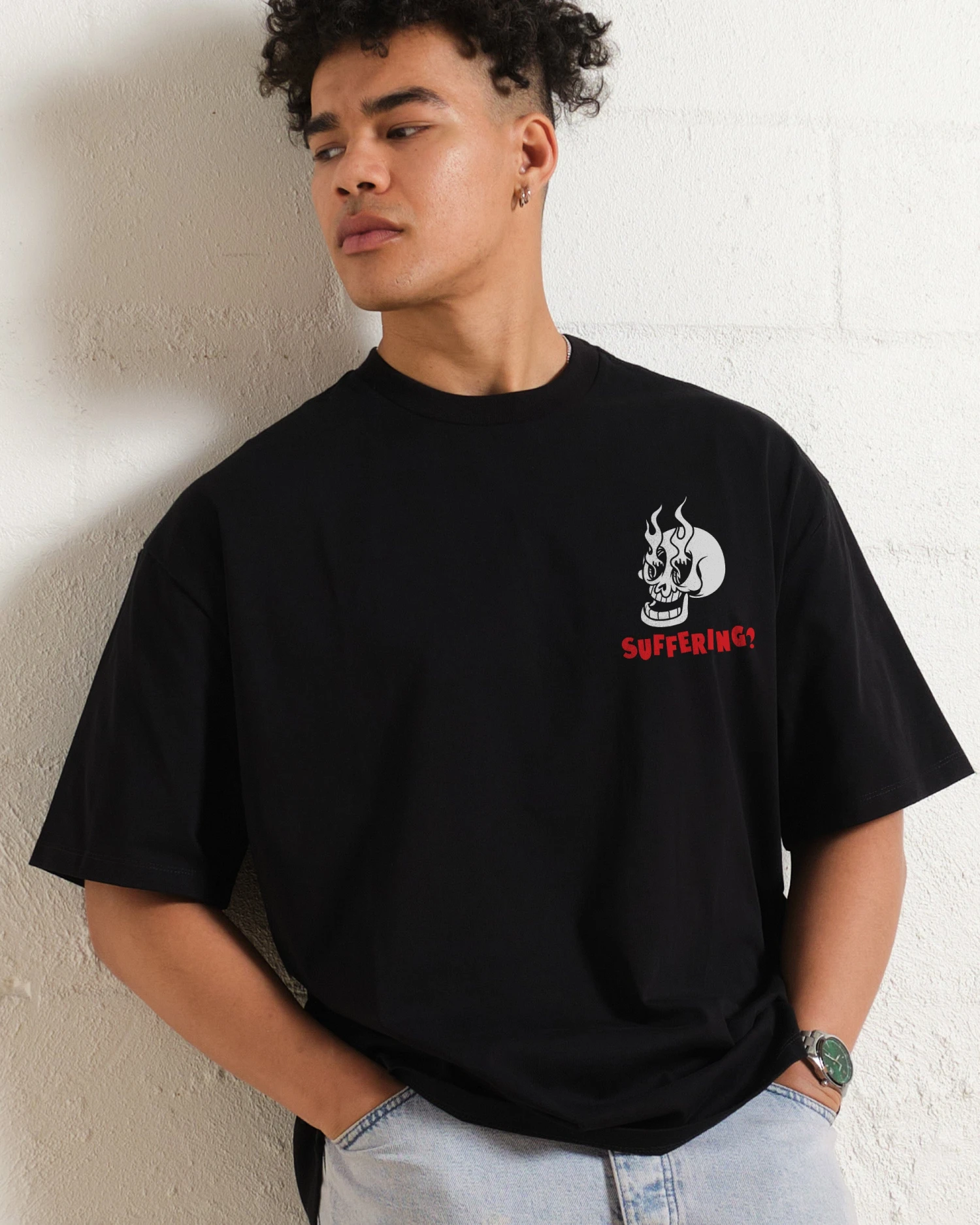 Stay Hydrated While You Suffer Oversized Tee 6 Stay Hydrated While You Suffer Oversized Tee - Image 4