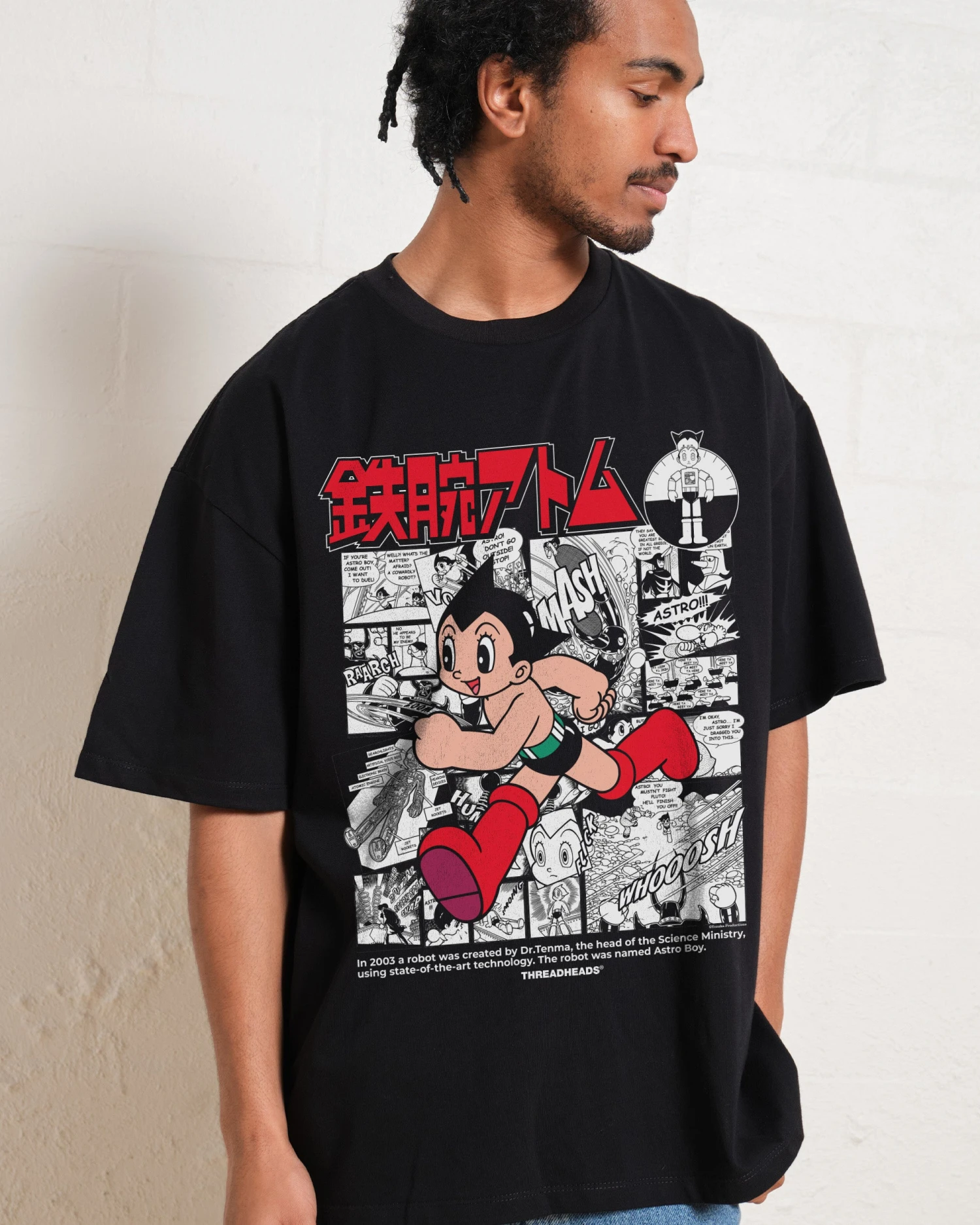 Manga Story Astro Boy Oversized Tee 3 Manga Story Astro Boy Oversized Tee
