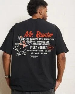 Mr. Roaster Fried Chicken Oversized Tee