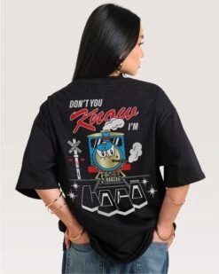 Loco Oversized Tee -Threadheads Clothing BlackOversized Back fb8dfefd 5e81 4df6 a277 e7a767395728