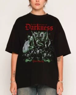 Darkness Oversized Tee -Threadheads Clothing BlackOversized Close Up Front 1 17e047ee 7a41 4f79 9c88 6e7db758ac5f