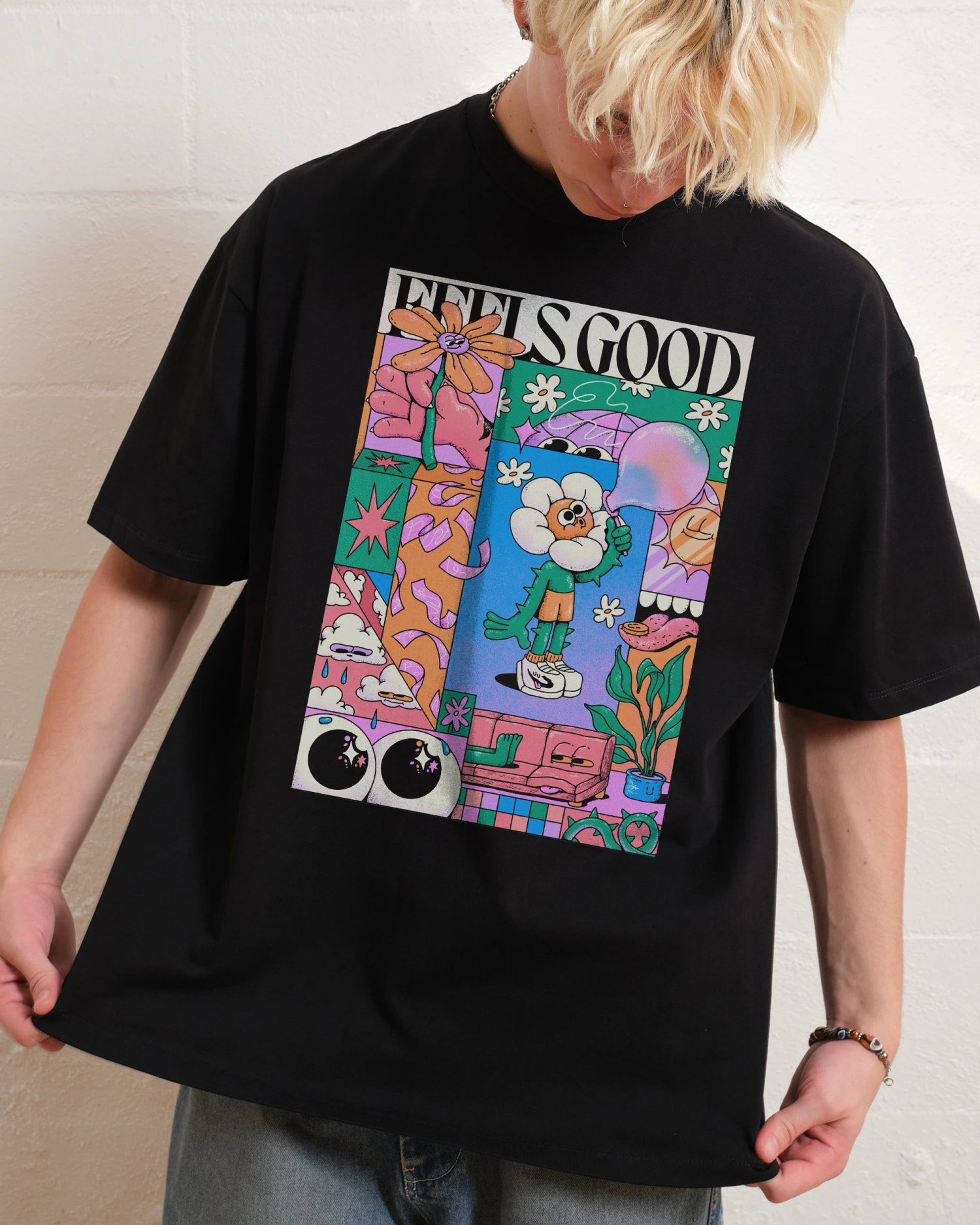 Feels Good Oversized Tee 3 Feels Good Oversized Tee