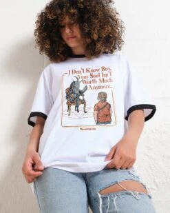 Worthless Soul T-Shirt -Threadheads Clothing BlackRinger Front 14 e639439e e59a 4a04 a5d6 46e76a388892