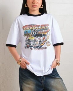 Burnt Out T-Shirt -Threadheads Clothing BlackRinger Front 16 b3e3cc15 60fa 4da7 8bea 7e465b879015