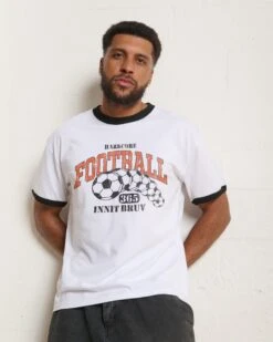 Innit Bruv T-Shirt -Threadheads Clothing BlackRinger Front fae4f63c 22f4 4bbd aa2c 9c8b4b4c913b