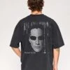 Matrix Revolution Wash Tee -Threadheads Clothing BlackWashed Close Up Back 892293cb 4f08 4328 93f0 83b28969957b