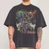 Scooby-Doo Villians Wash Tee 2 Scooby-Doo Villians Wash Tee -Threadheads Clothing BlackWashed Close Up Front 1 fb6c0e8e c98a 4680 b15b 5280f94cc2ed
