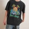 Rick And Morty Rest And Relaxation Wash Tee -Threadheads Clothing BlackWashed Front 11 31d2181e af39 41c2 989a 29451ba98113