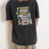 VHS Tapes Wash Tee -Threadheads Clothing BlackWashed Front 1aba65d6 ecfc 44a2 ad91 a5c81635eb80