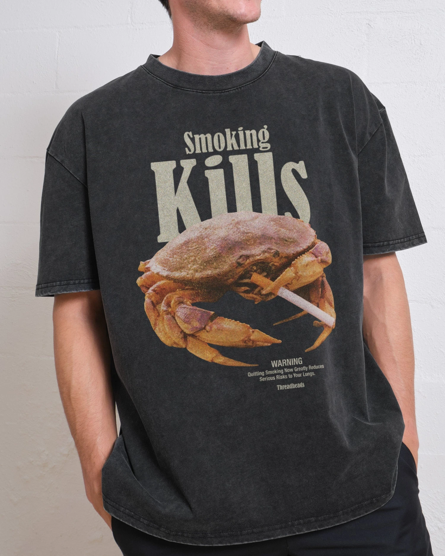 Smoking Kills Wash Tee 3 Smoking Kills Wash Tee