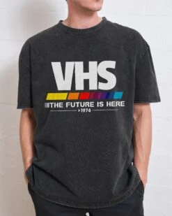 VHS - The Future Is Now Wash Tee