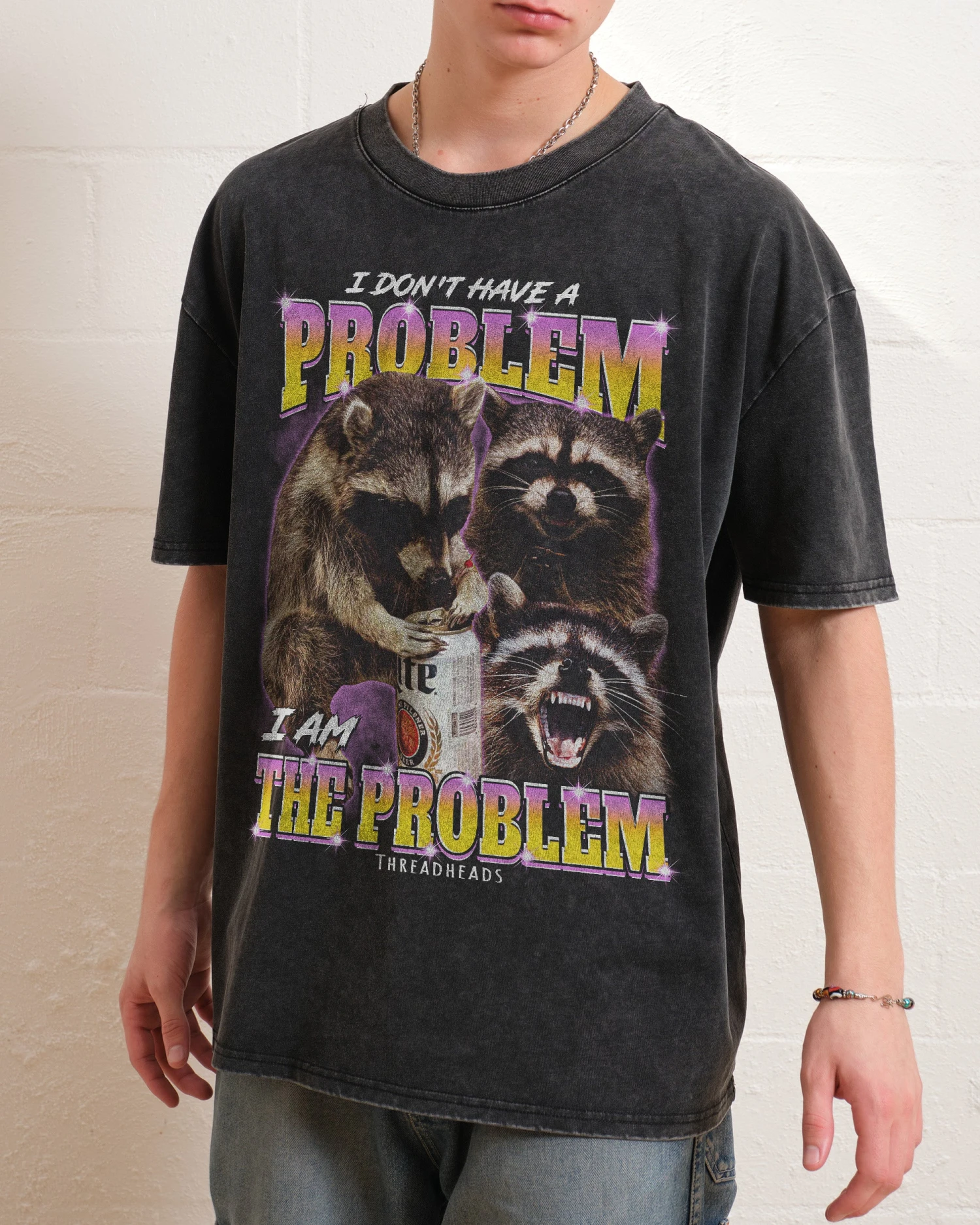 I Am The Problem Wash Tee 4 I Am The Problem Wash Tee - Image 2