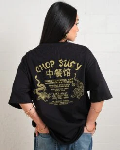 Chop Suey Oversized Tee 20 Chop Suey Oversized Tee -Threadheads Clothing BlackWomenOversized Back 672451f9 d3d7 4c96 91b6 10ae7a604d41