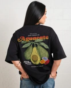Aguacate Oversized Tee -Threadheads Clothing BlackWomenOversized Back 9d2efc0f 2c4d 4239 b80f 4a1eb22c6ac4