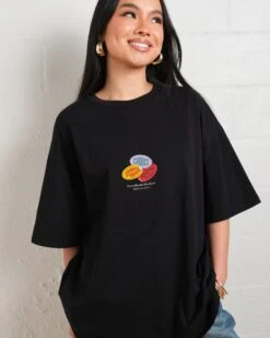 Aguacate Oversized Tee -Threadheads Clothing BlackWomenOversized Front 0fb08ae6 b762 4c6f 959c 9c1e1bc9fd22