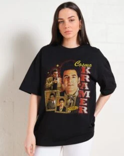 Cosmo Kramer Oversized Tee -Threadheads Clothing BlackWomenOversized Front da3f743f 298b 4a9e a97a d185f8dbc676
