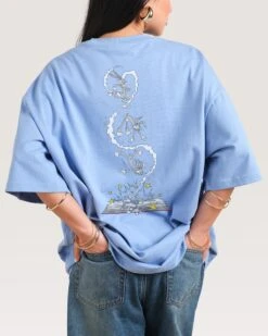 Looney Tunes Bugs Bunny Book Crash Oversized Tee