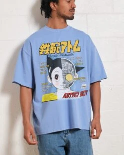 Astro Boy Magazine Oversized Tee 12 Astro Boy Magazine Oversized Tee -Threadheads Clothing BlueOversized Front 05fddf91 f87f 48b3 8bbf e3a4b1f90313