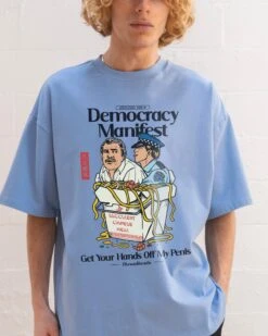 Democracy Manifest Volume II Oversized Tee -Threadheads Clothing BlueOversized Front 4 0cb62437 8b4b 4577 8faa 8a48c2fa2218