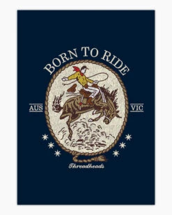 Born To Ride Art Print 30 Born To Ride Art Print -Threadheads Clothing Born to Ride Wall Art Mock Up 1 Navy