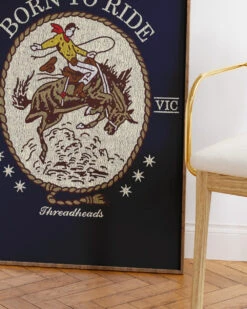 Born To Ride Art Print 21 Born To Ride Art Print -Threadheads Clothing Born to Ride Wall Art Mock Up 3 Navy
