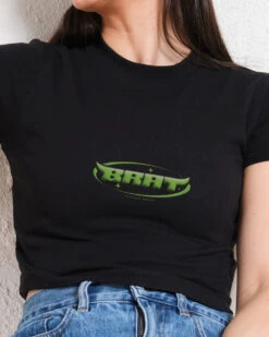 BRAT Baby Tee -Threadheads Clothing Brat Website