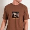 Smoke The Pain Away T-Shirt -Threadheads Clothing Brown Front 70ed5512 ee66 4d95 9565 df732ef4c23d