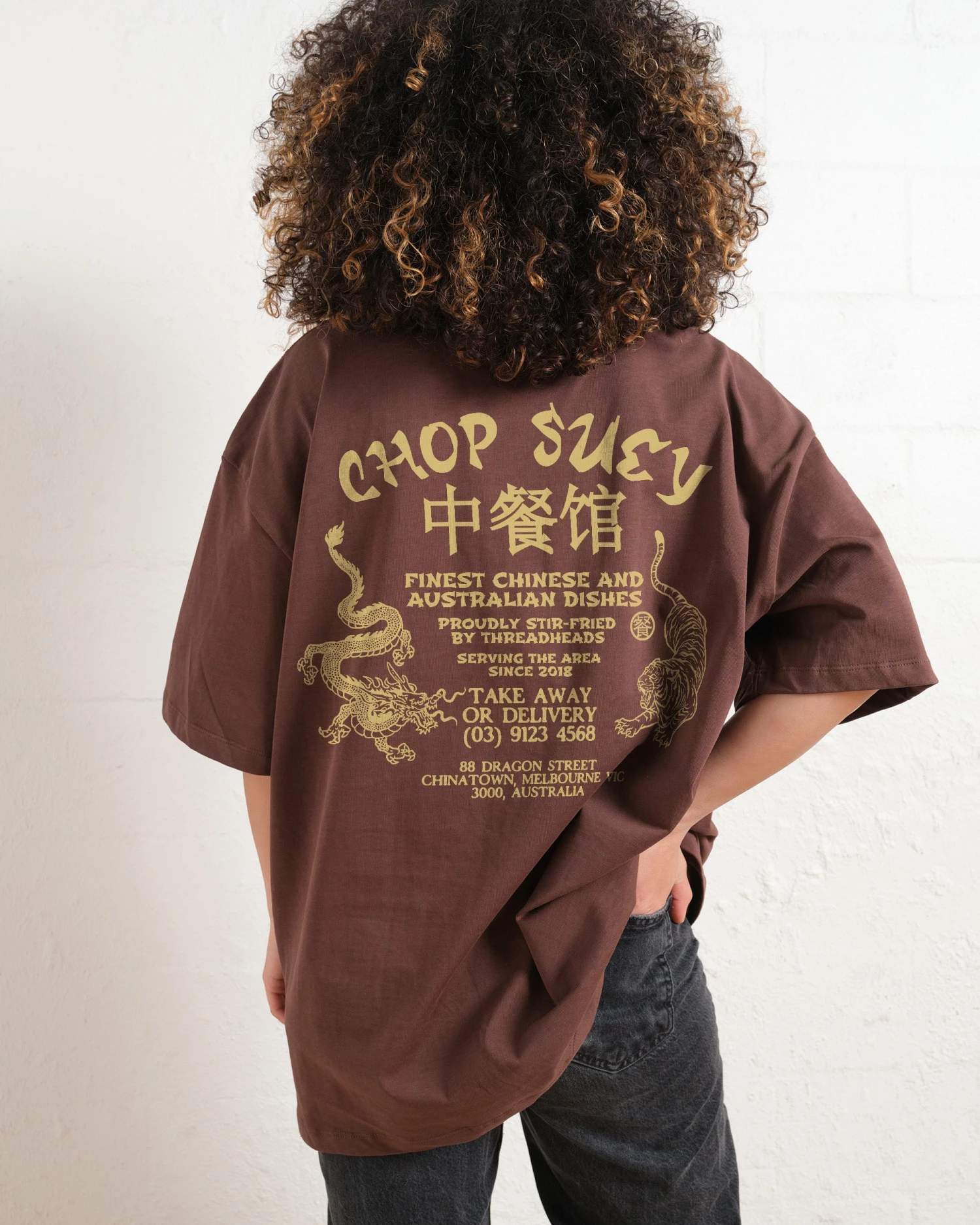 Chop Suey Oversized Tee 7 Chop Suey Oversized Tee - Image 5
