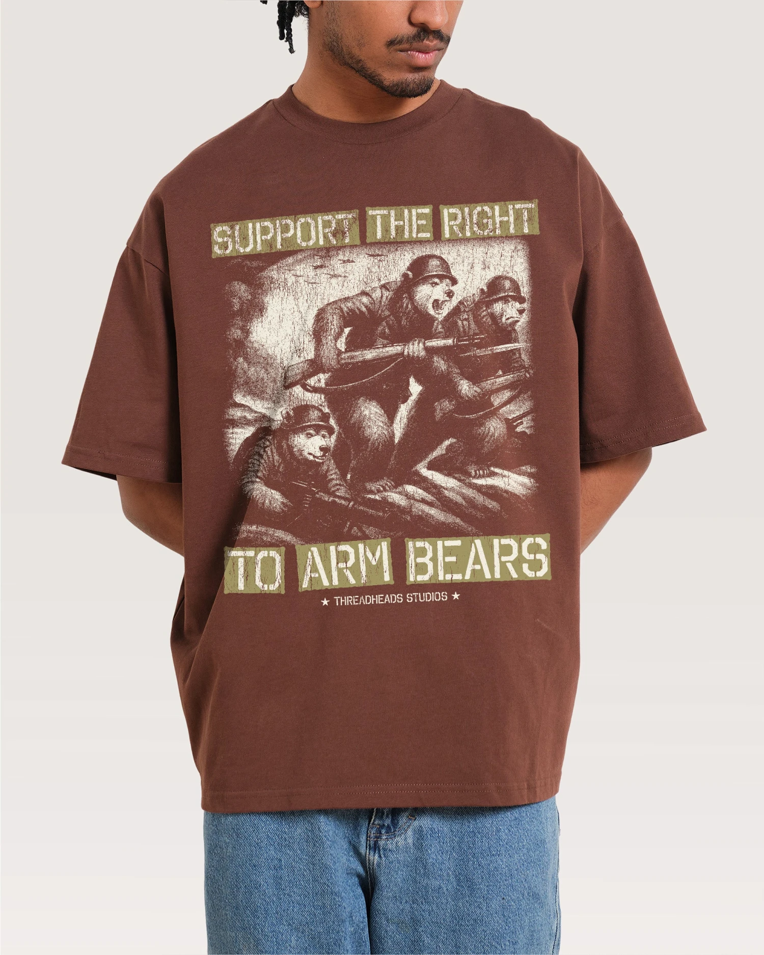 Arm Bears Oversized Tee 4 Arm Bears Oversized Tee - Image 2