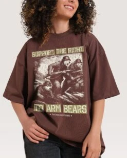 Arm Bears Oversized Tee